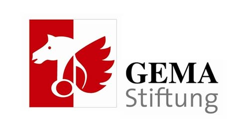 Logo: GEMA Stiftung neben