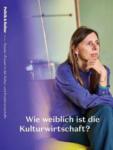 Cover des Dossieres Frauen in der Kultur- und Kreativwirtschaft