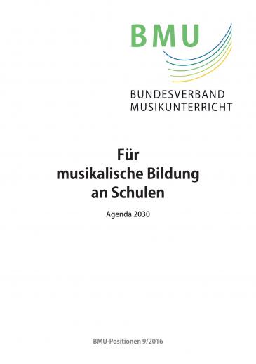 Titel Grundsatzpapier Musikalische Bildung an Schulen
