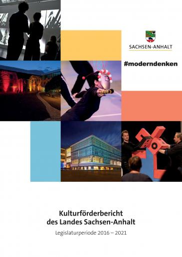 Titel Kulturförderbericht Sachsen-Anhalt
