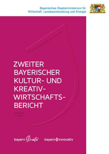 Titel Zweiter Bayerischer Kultur- und Kreativwirtschaftsbericht