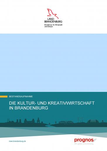 Titel Kultur- und Kreativwirtschaft in Brandenburg