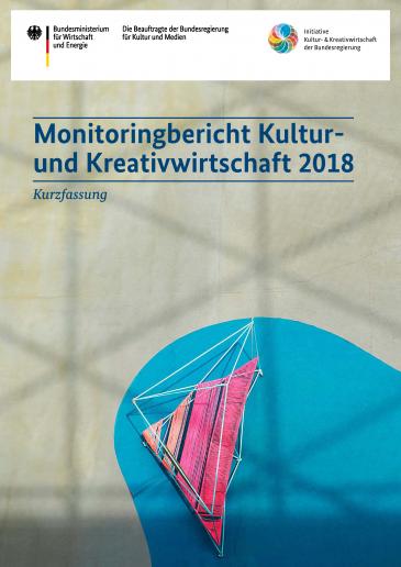 Cover des Monitoringsberichts Kultur- und Kreativwirtschaft 2018