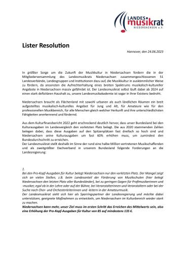 Cover Lister Resolution
