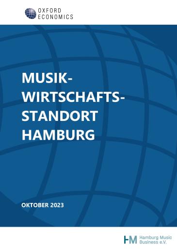 Cover Musikwirtschaft Region Hamburg