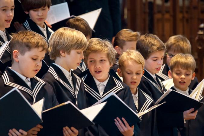 The boys' choir of St Thomas’s in Leipzig
