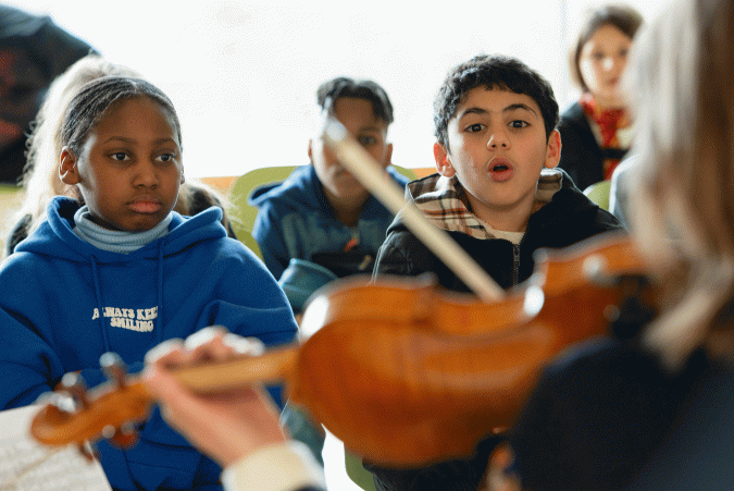 Musikvermittlung an Schulen mit der Kammerakademie Potsdam