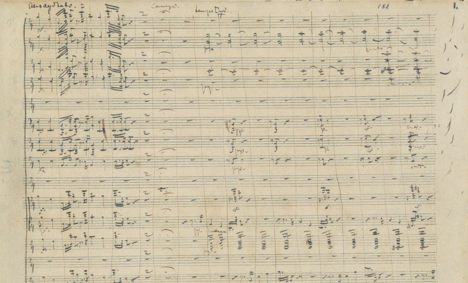 Orchesterwerk in e-Moll von Richard Wagner aus dem Jahr 1830