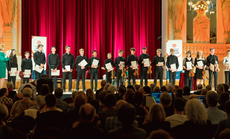 Bundespreisträger*innen von Jugend musiziert 2023 in Zwickau