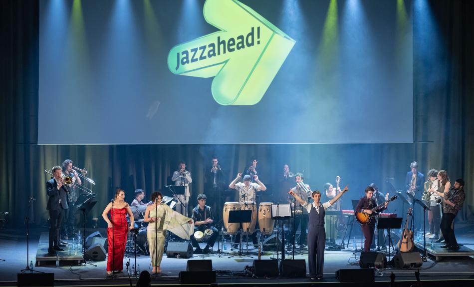 Galakonzert auf der Jazzahead! 2024 mit der Trompeterin Maite Hontelé und dem nationalen Jugendorchester der Niederlande (NJJO)