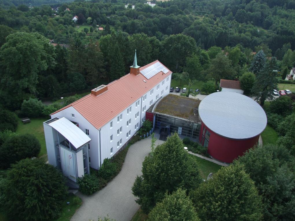 Außenansicht der Landesakademie für musisch-kulturelle Bildung, Ottweiler.