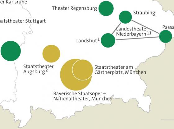Teaser: Topografie der Musiktheater in Deutschland
