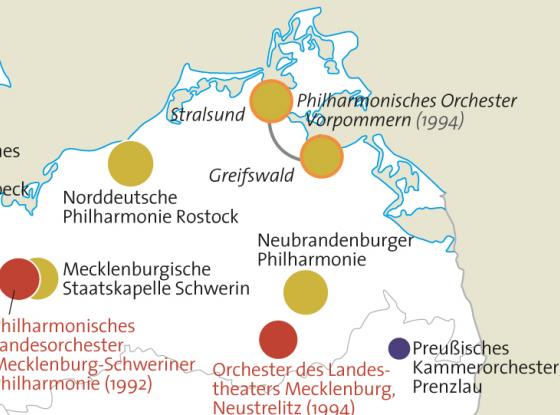 Teaser: Topografie der Orchester in Deutschland