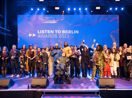 Verleihung der Listen to Berlin: Awards 2022