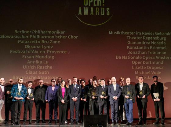 Preisträger der Oper! Awards 2023