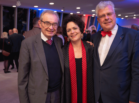 Prof. Dr. Andreas Eckhardt, Prof. Tabea Zimmermann und Prof. Christian Höppner
