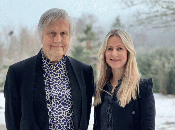 Dr. Peter Hanser-Strecker und Saskia Osterhold